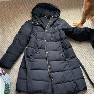 J. Crew black puffer jacket